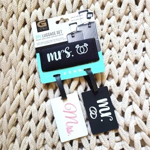 🆕️ newlywed honeymoon luggage tags